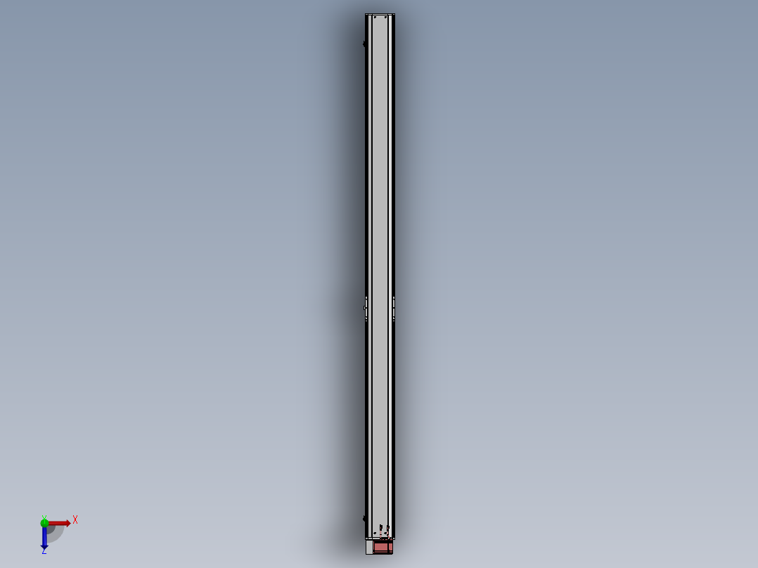 精密模组MT170-L125-2700-LU-M75-C4俯视图