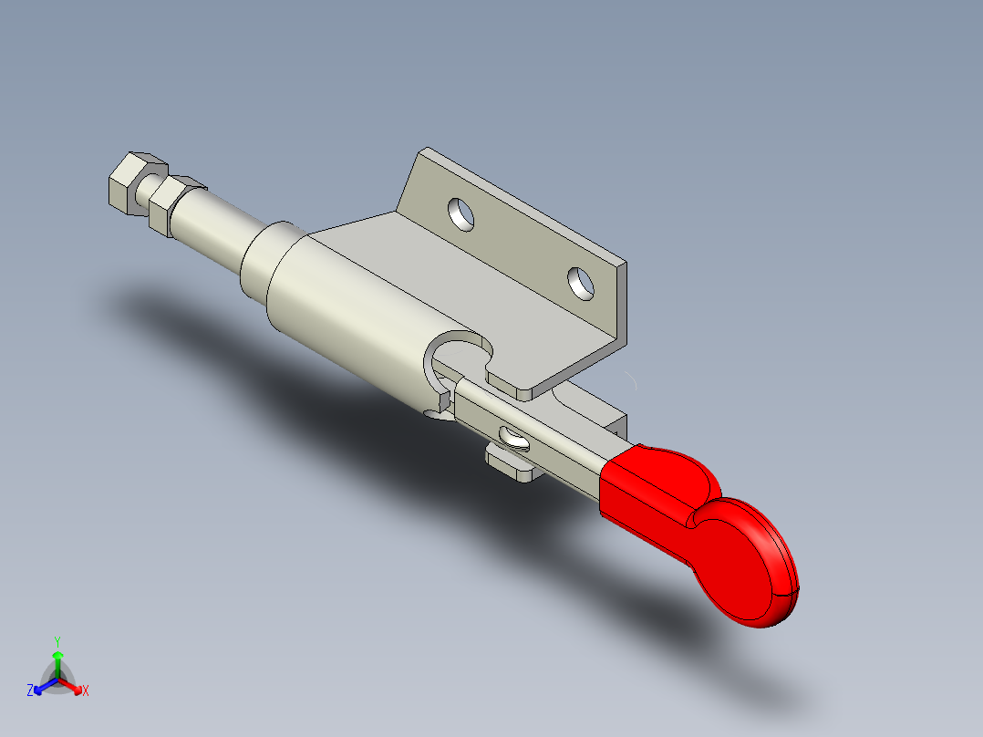 推拉式夾鉗SSP(B)-<span style='color: red'>3D</span>多系列多零件图纸模型