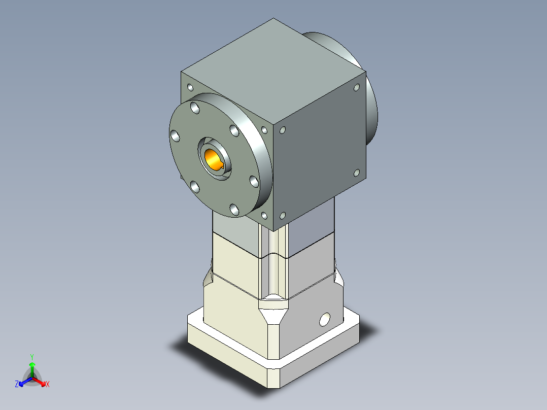 换向器PW110双孔 PGH90-L2 24-95-115-M8.stp