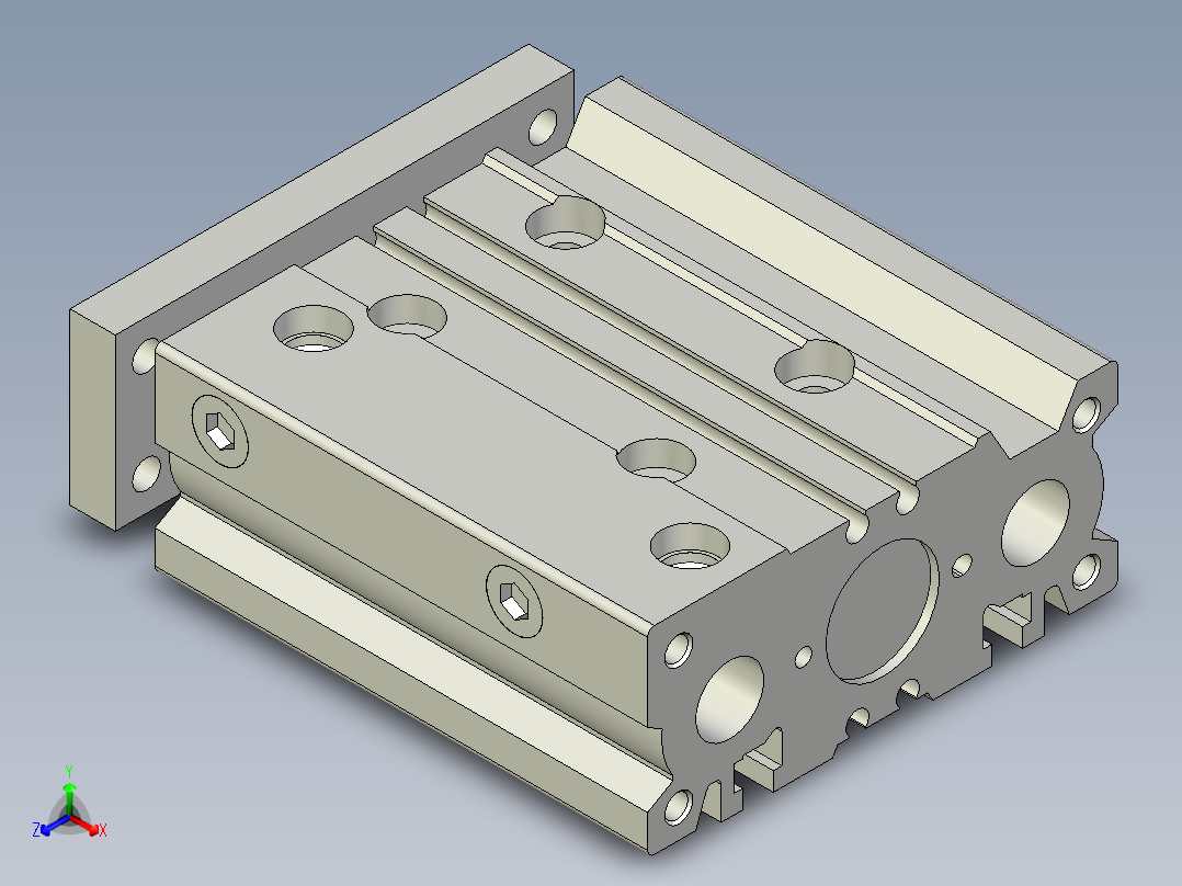 MGPM20-50z正等轴测图