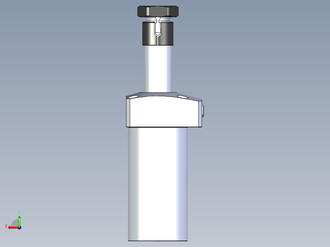 KOSMEKLHA0480-GL-Q25_R01多系列多零件图纸模型后视图