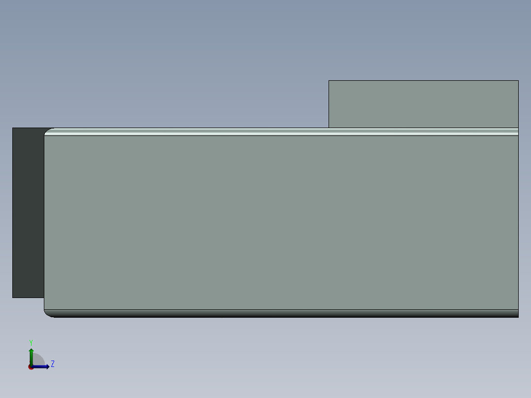 sw3dps-8-36 contact connector左视图