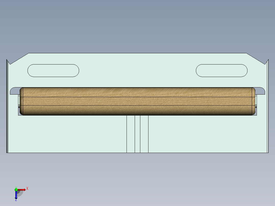 sw3dps-8-36 contact connector俯视图
