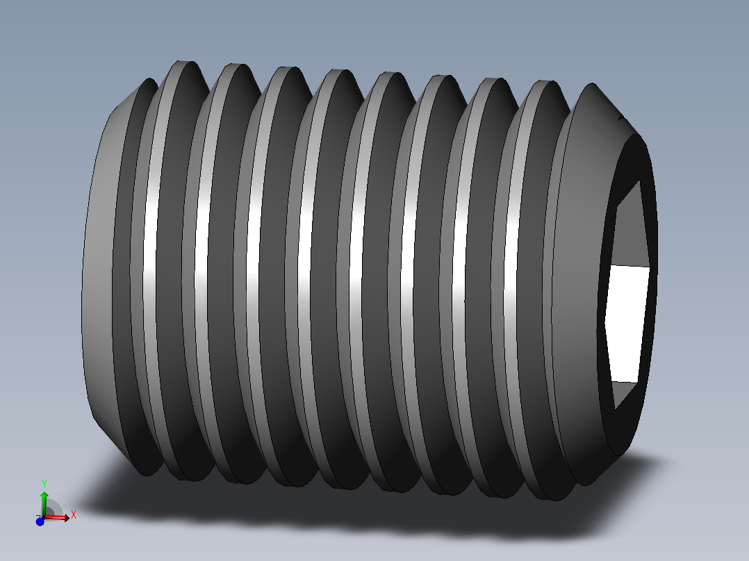 DIN 913-ISO 4026 固定螺钉-M24 L=30.SLDPRT