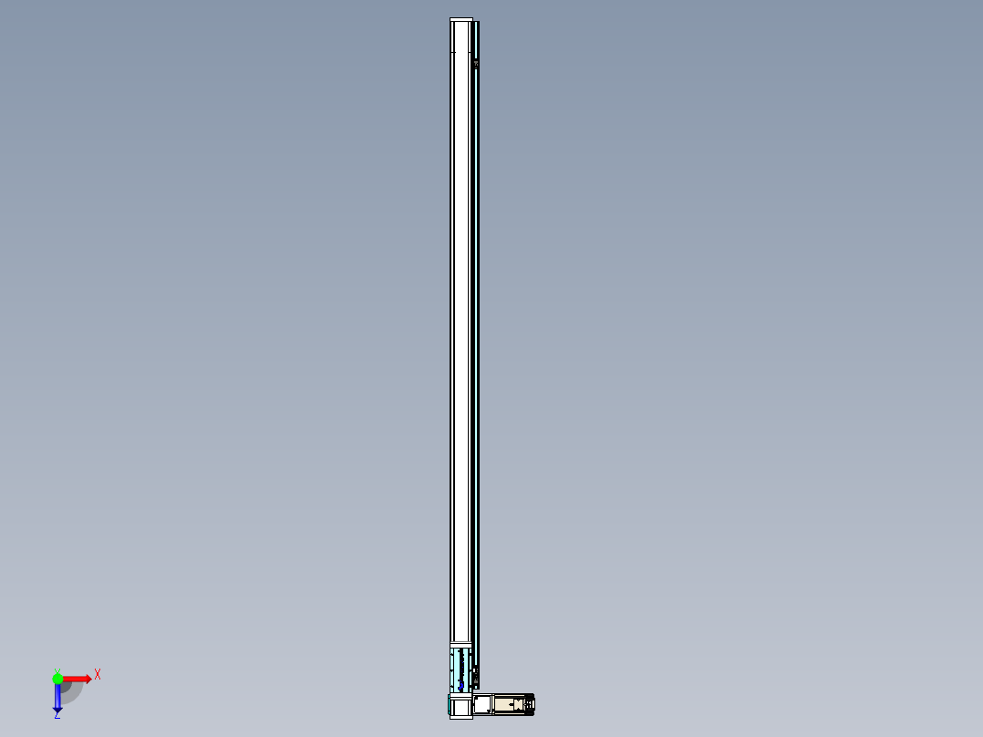 欧规系列-LB6A-L130-S1700-BL-ZP40-C3俯视图