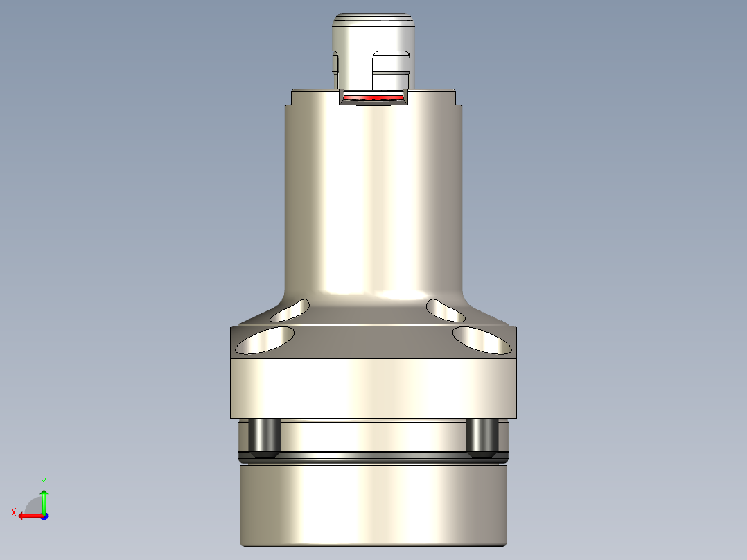 KOSMEKSFA2000-M2N-130-H50多系列多零件图纸模型多系列多零件图纸模型后视图