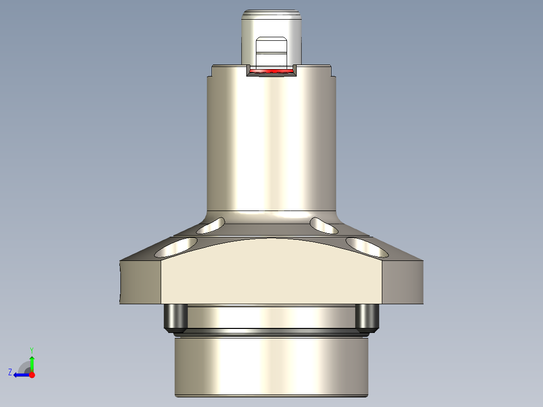 KOSMEKSFA2000-M2N-130-H50多系列多零件图纸模型多系列多零件图纸模型右视图