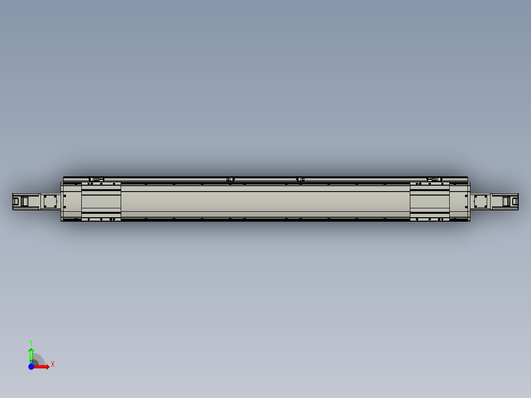 威洛博双电机滑台-VF14D2-S450-BC-P40-C6前视图