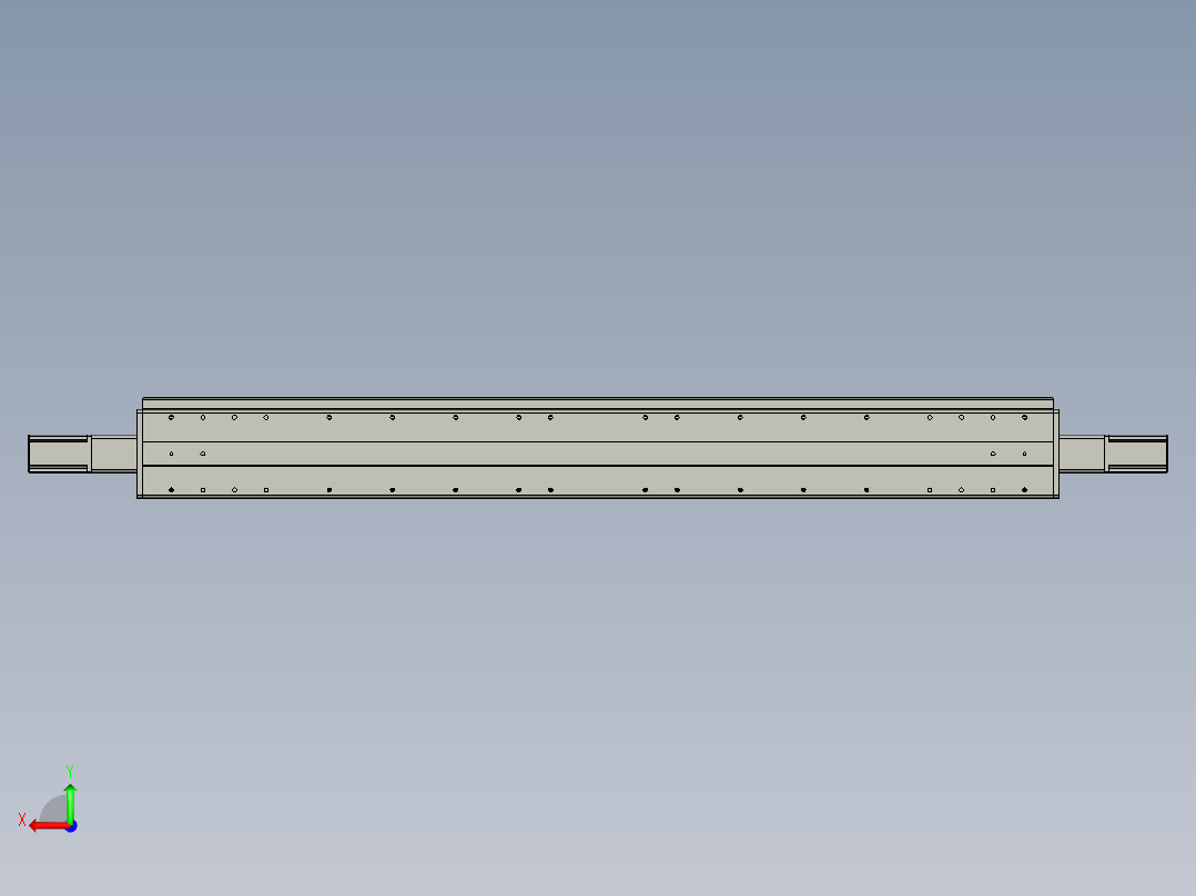 威洛博双电机滑台-VF14D2-S450-BC-P40-C6后视图