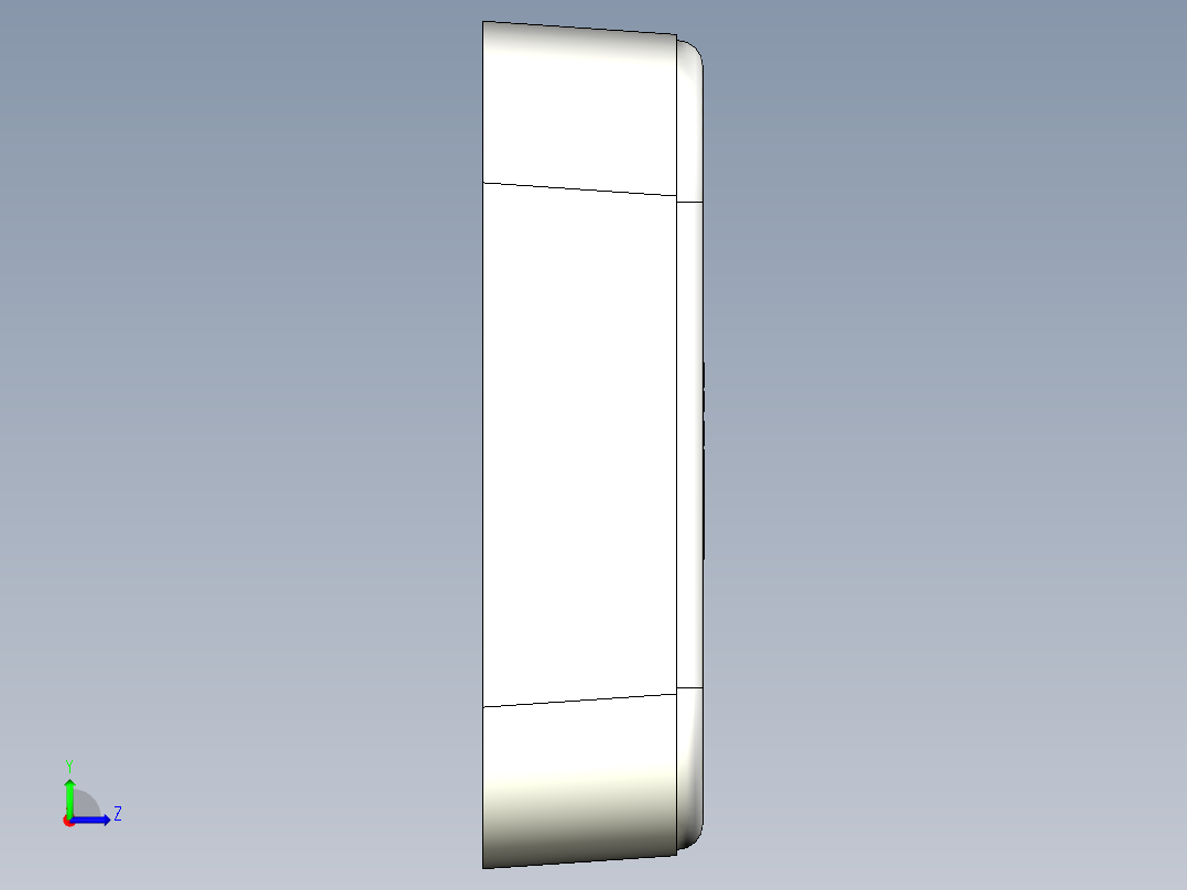 H5101湿度计左视图