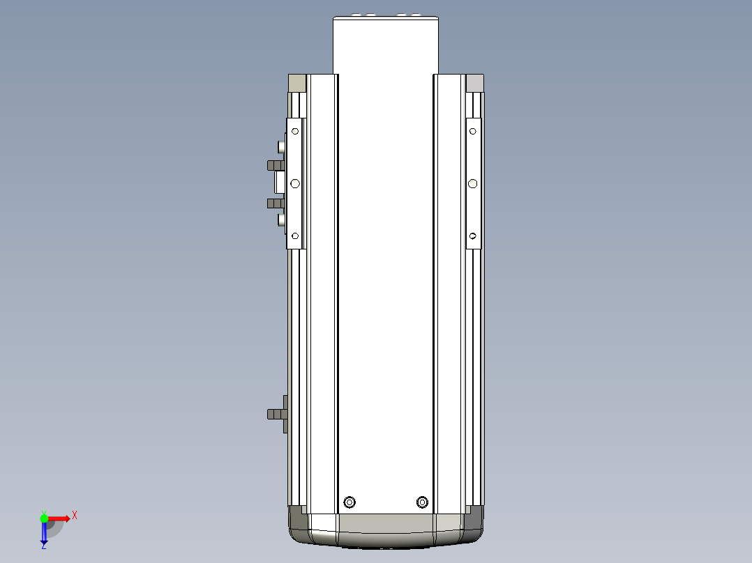 Toyo东佑达直线模组-ETH13-150-BM-200W+煞車俯视图
