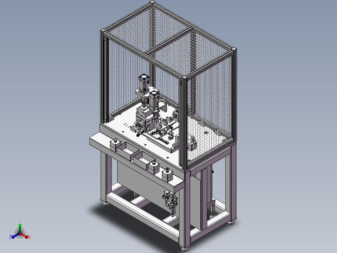 半自动管路装配