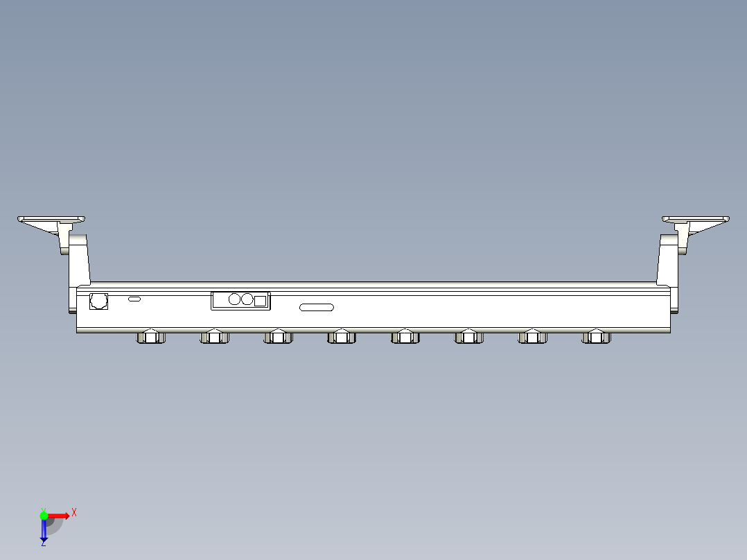 基恩士SJ-H060V+OP84297_kc图纸模型俯视图