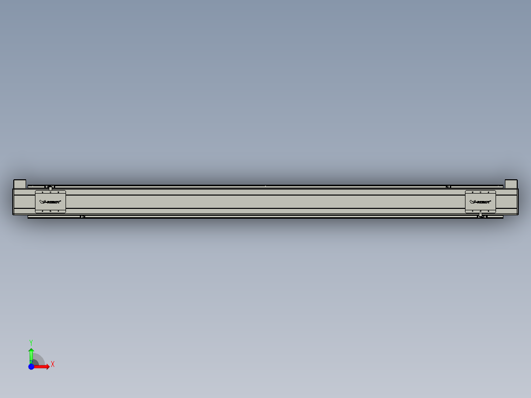 威洛博双电机滑台-VBC14S2-L50-S2100-BD-P40-C6前视图