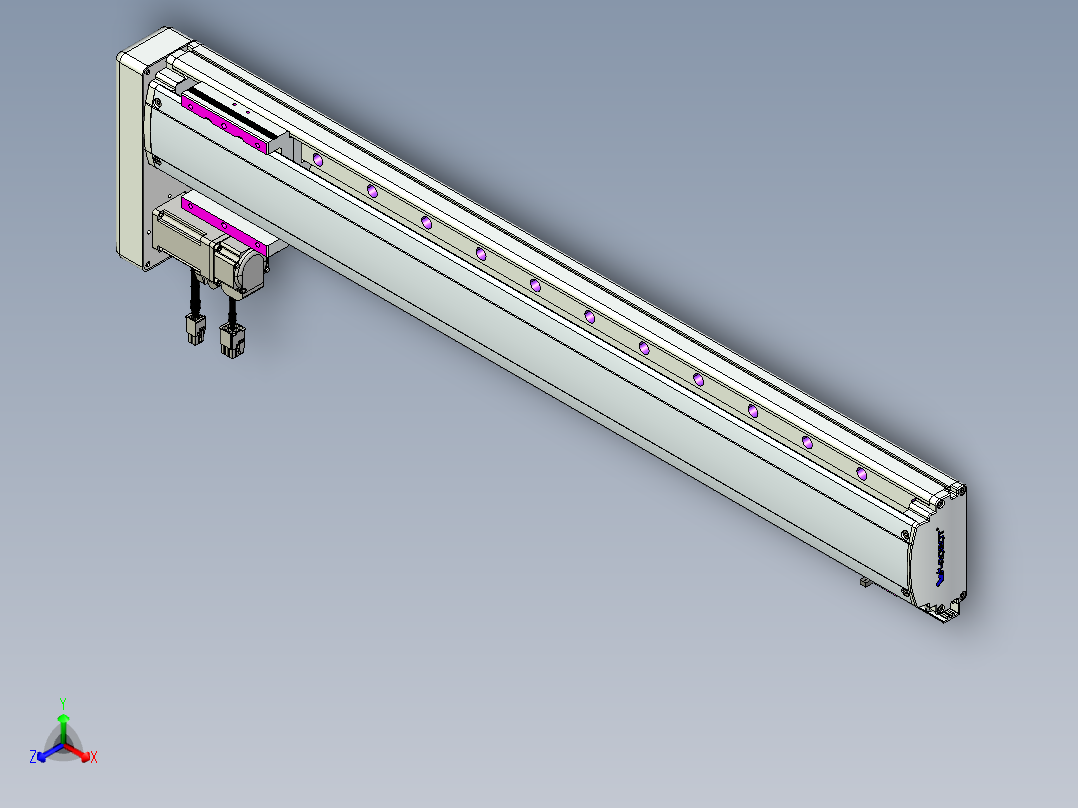 威洛博QF12-Lxx-S660-BL-ZP10-C3正等轴测图