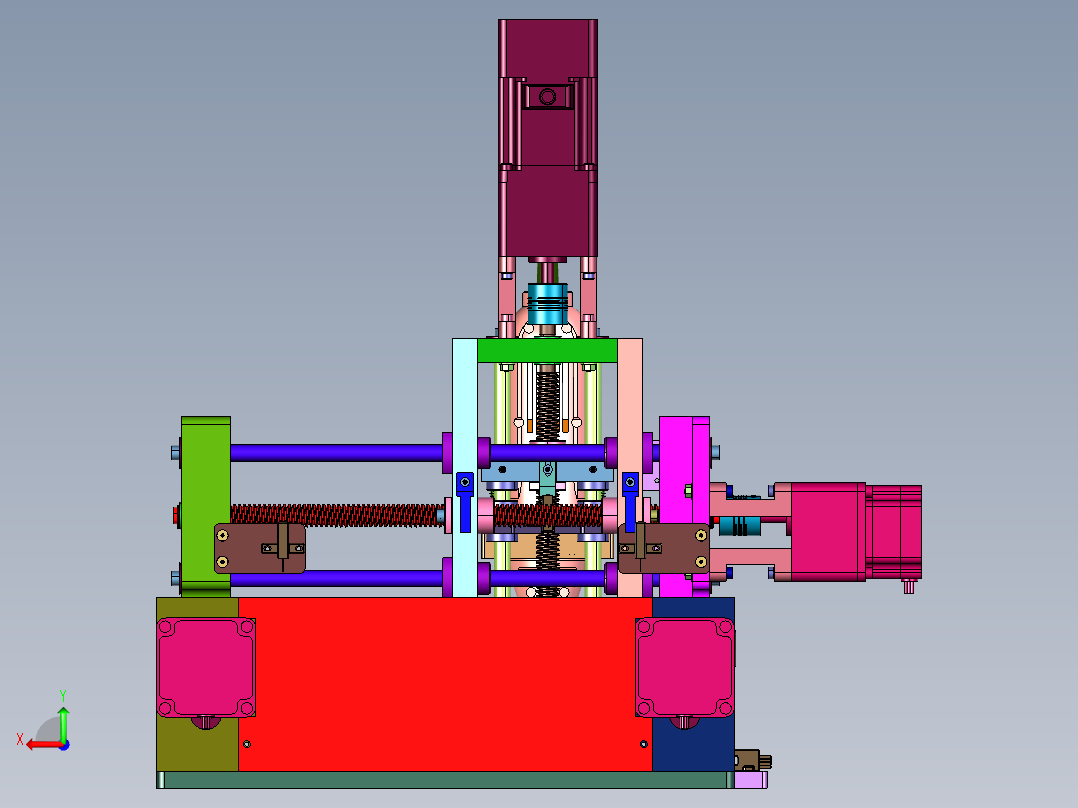 微小零件及边缘毛刺的设备后视图