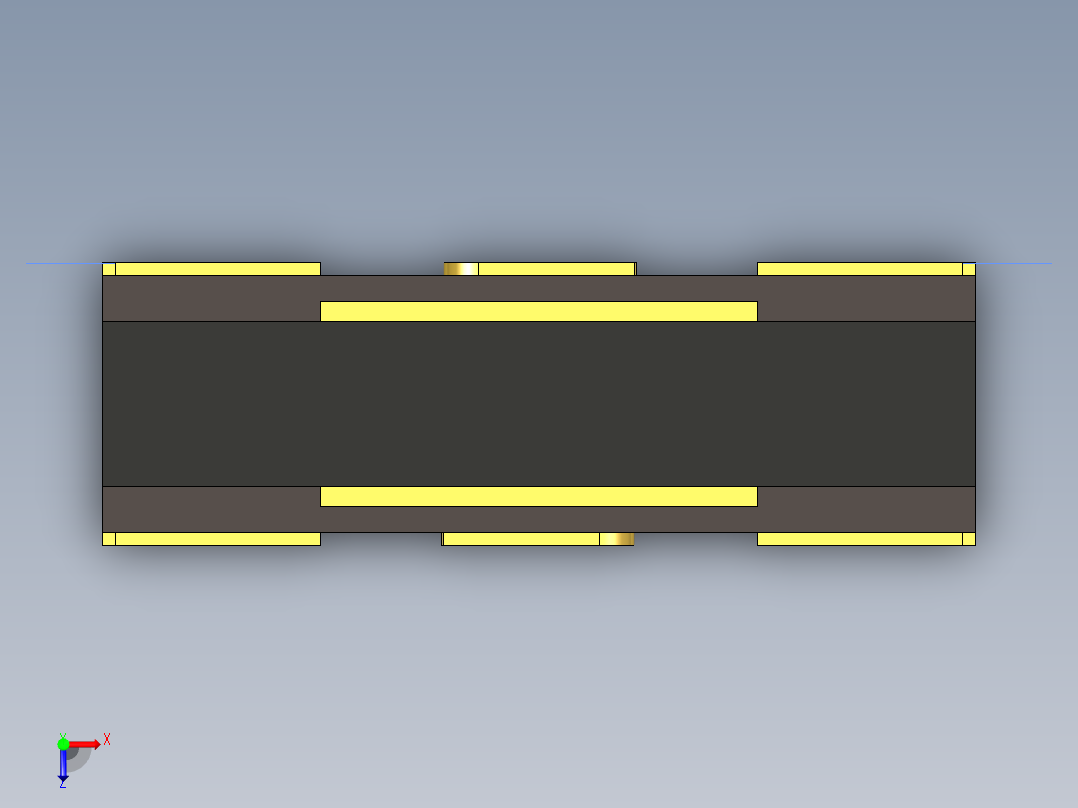 开关继电器保护 SM-MF-NSMF-C1.1俯视图