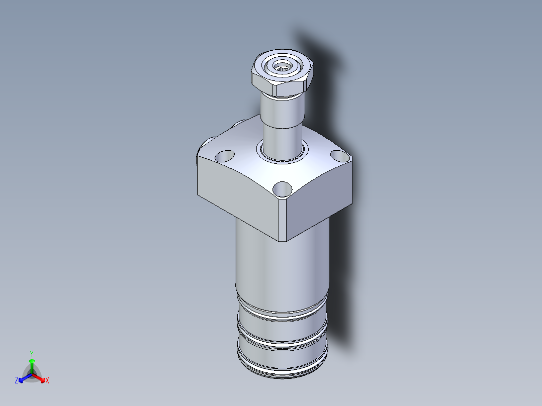 KOSMEKLHA0360-CLM多系列多零件图纸模型正等轴测图