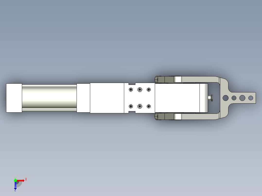德克斯TUNKERS气缸数模V2_63_1_A90_T12俯视图