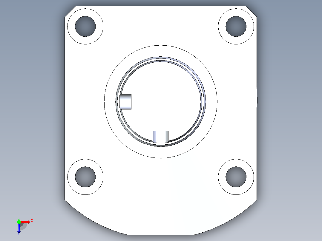 KOSMEKLT0480-SR-F多系列多零件图纸模型多系列多零件图纸模型俯视图