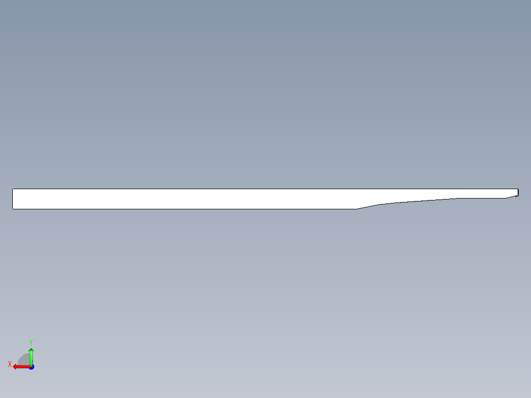 平板挂车毕业设计后视图