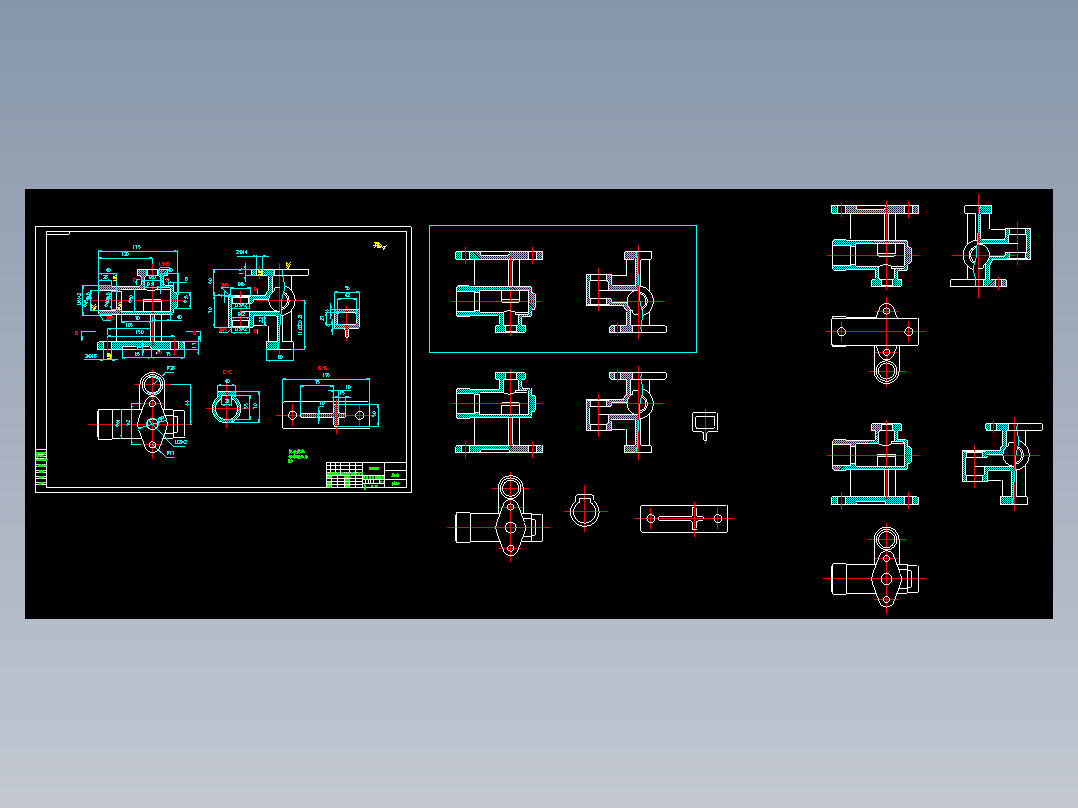 机壳阀体机械加工工艺规程及工艺装备夹具设计【含CAD图和全套卡片】