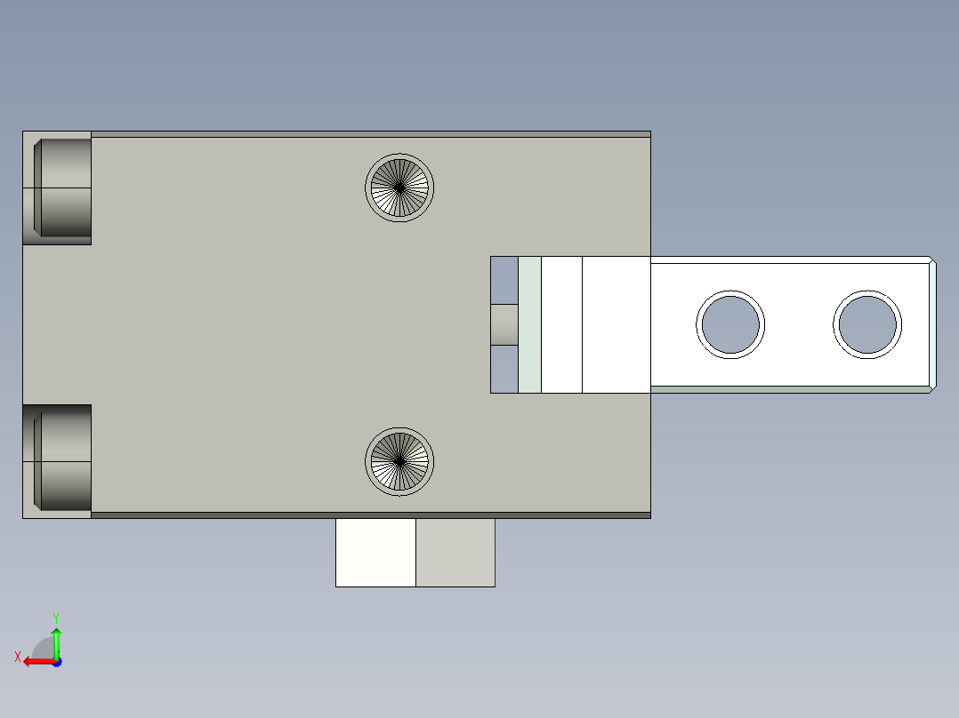 普通气爪PH09-12后视图