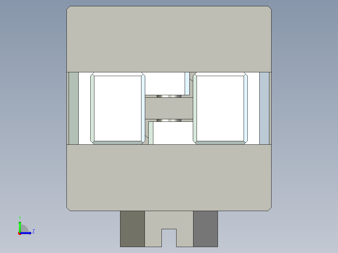 普通气爪PH09-12左视图