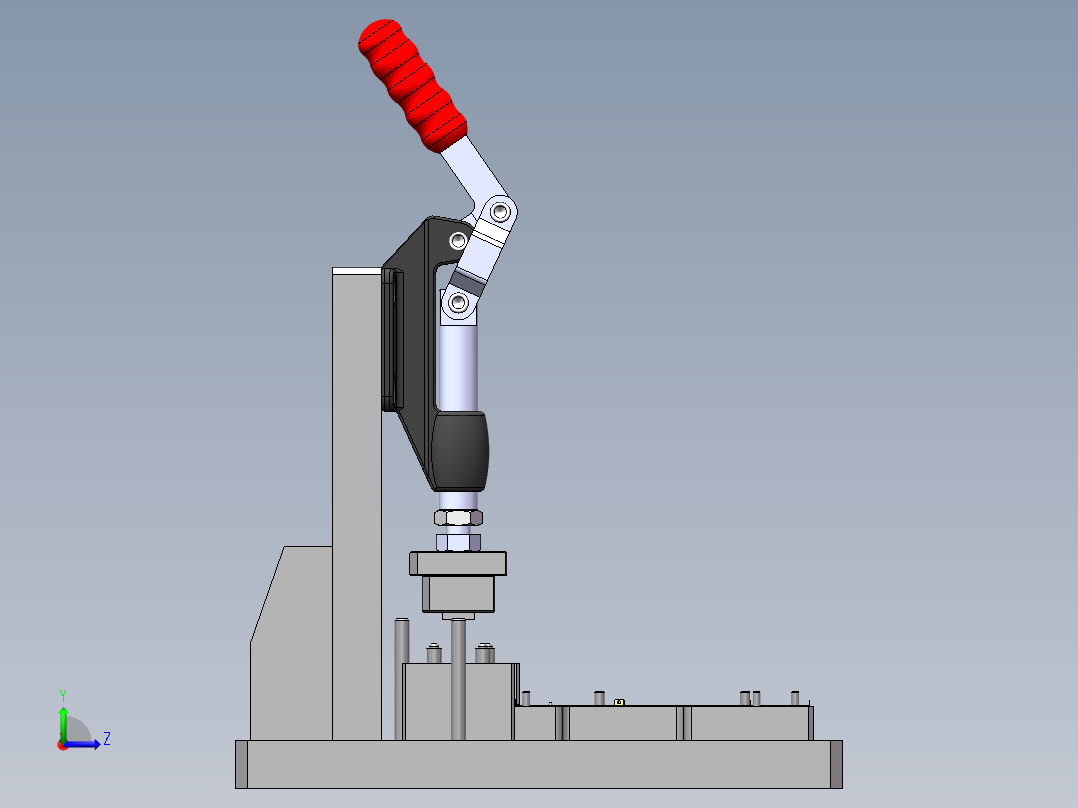 贴胶Tap A 治具(正面)左视图