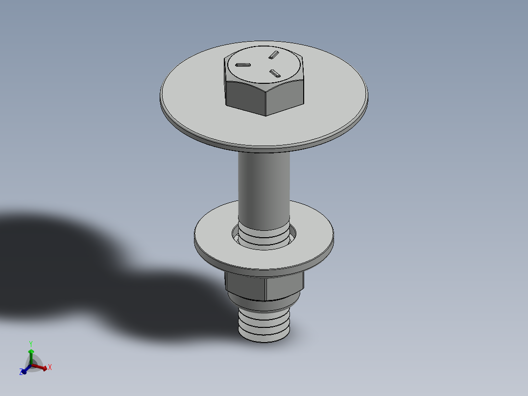 紧固件-0.3750 Bolt Hex