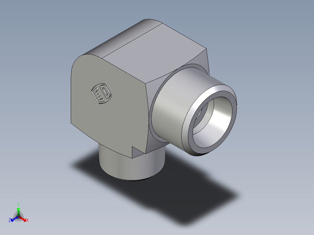 卡套式工业通用硬管接头EO_Male_stud_elbow_WE12SRCFX