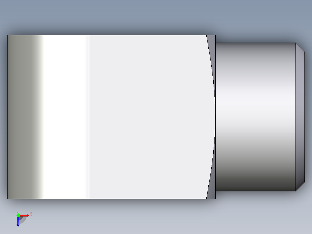 卡套式工业通用硬管接头EO_Male_stud_elbow_WE12SRCFX俯视图