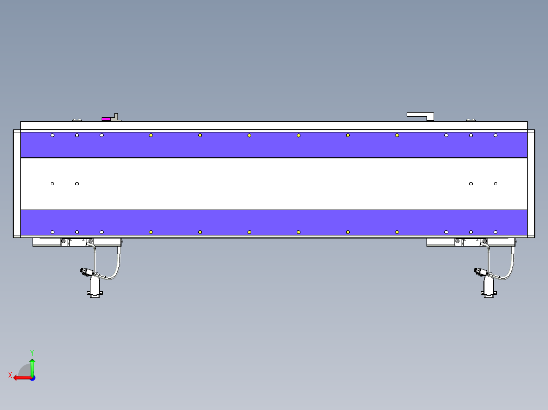 威洛博VL系列3d模型模组2VL22H2Y-S600后视图