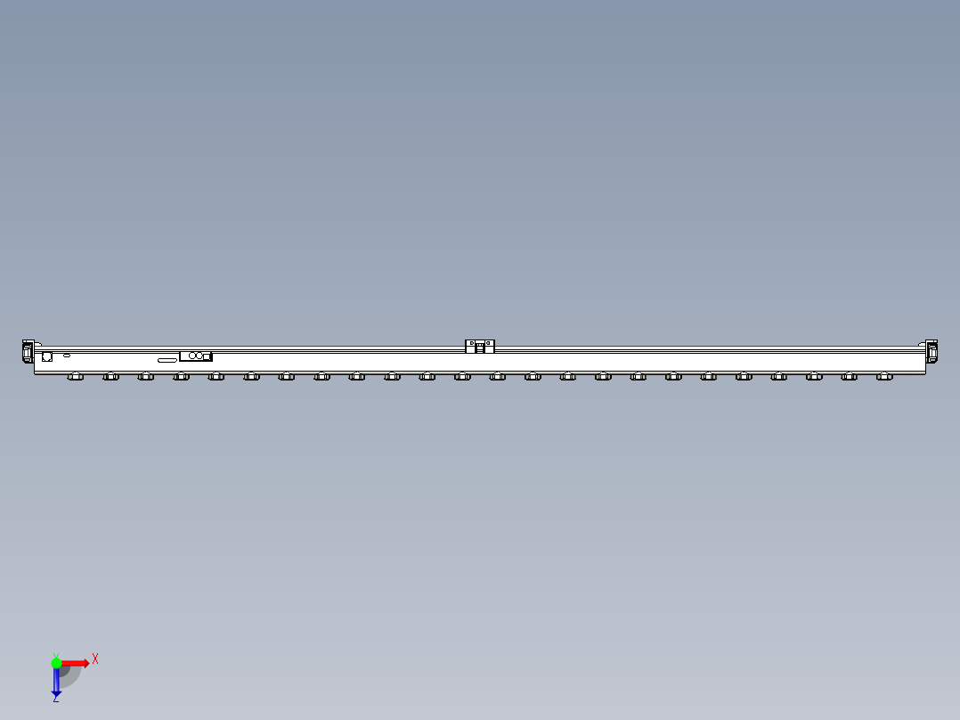 基恩士SJ-H156C_kc图纸模型俯视图