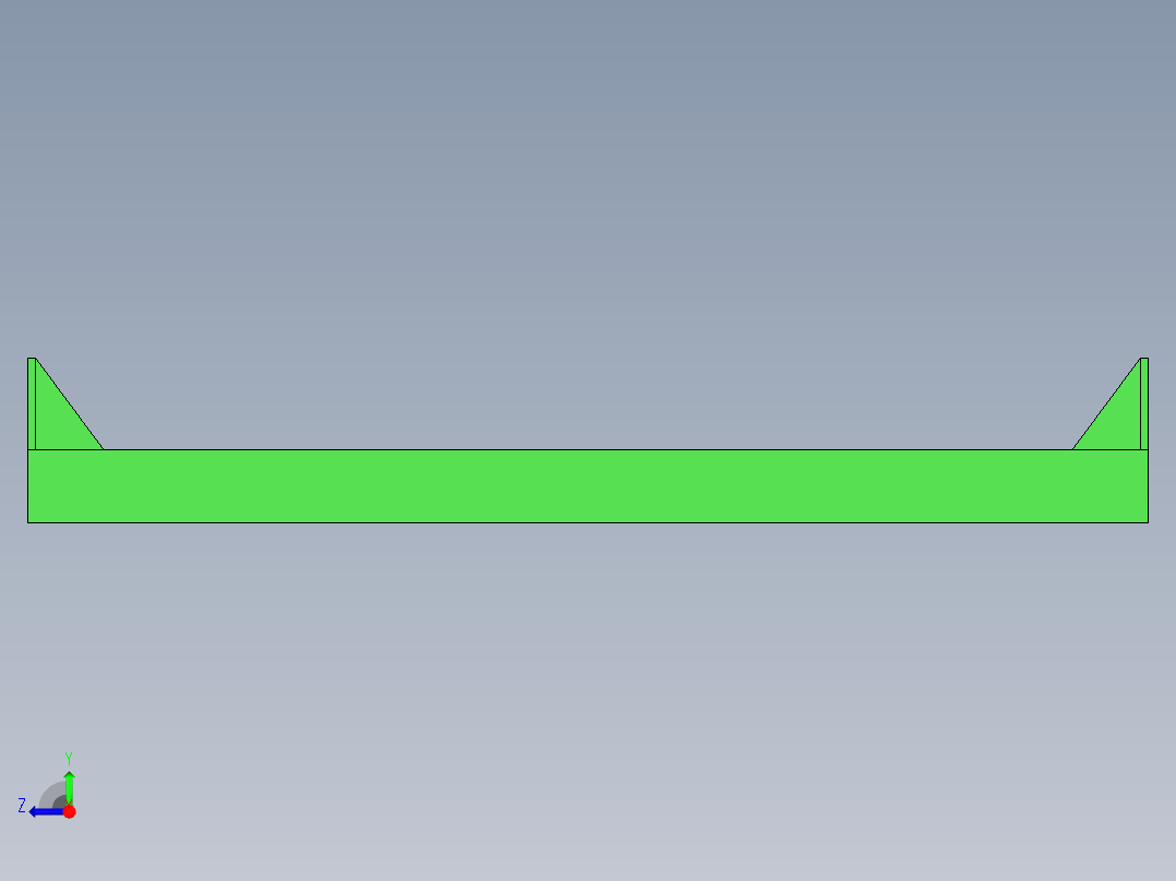 机械式立体停车库设计右视图