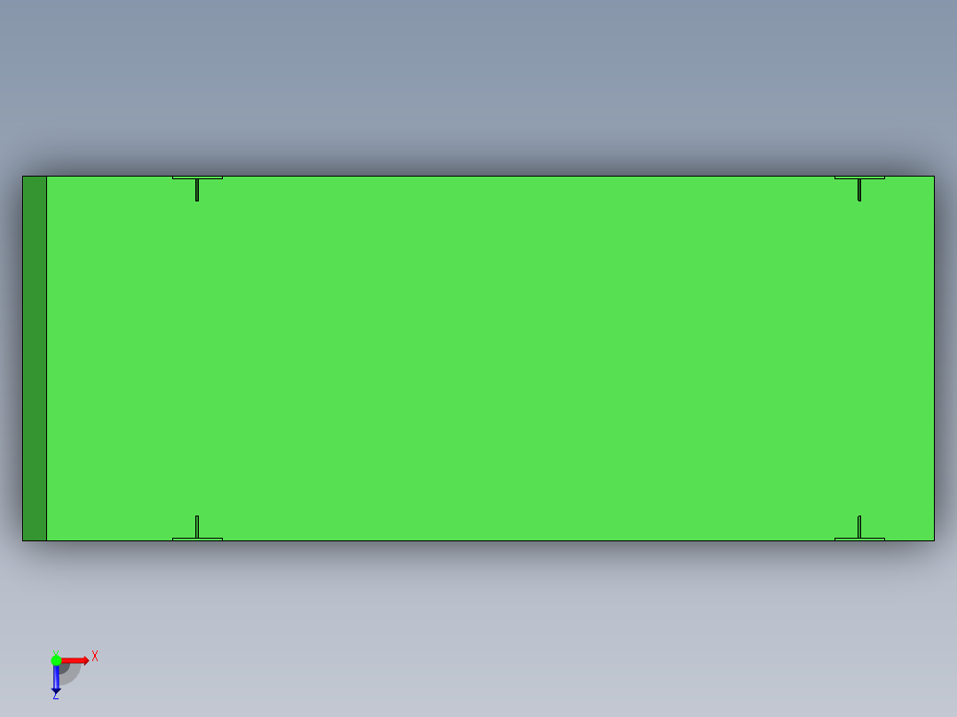 机械式立体停车库设计俯视图