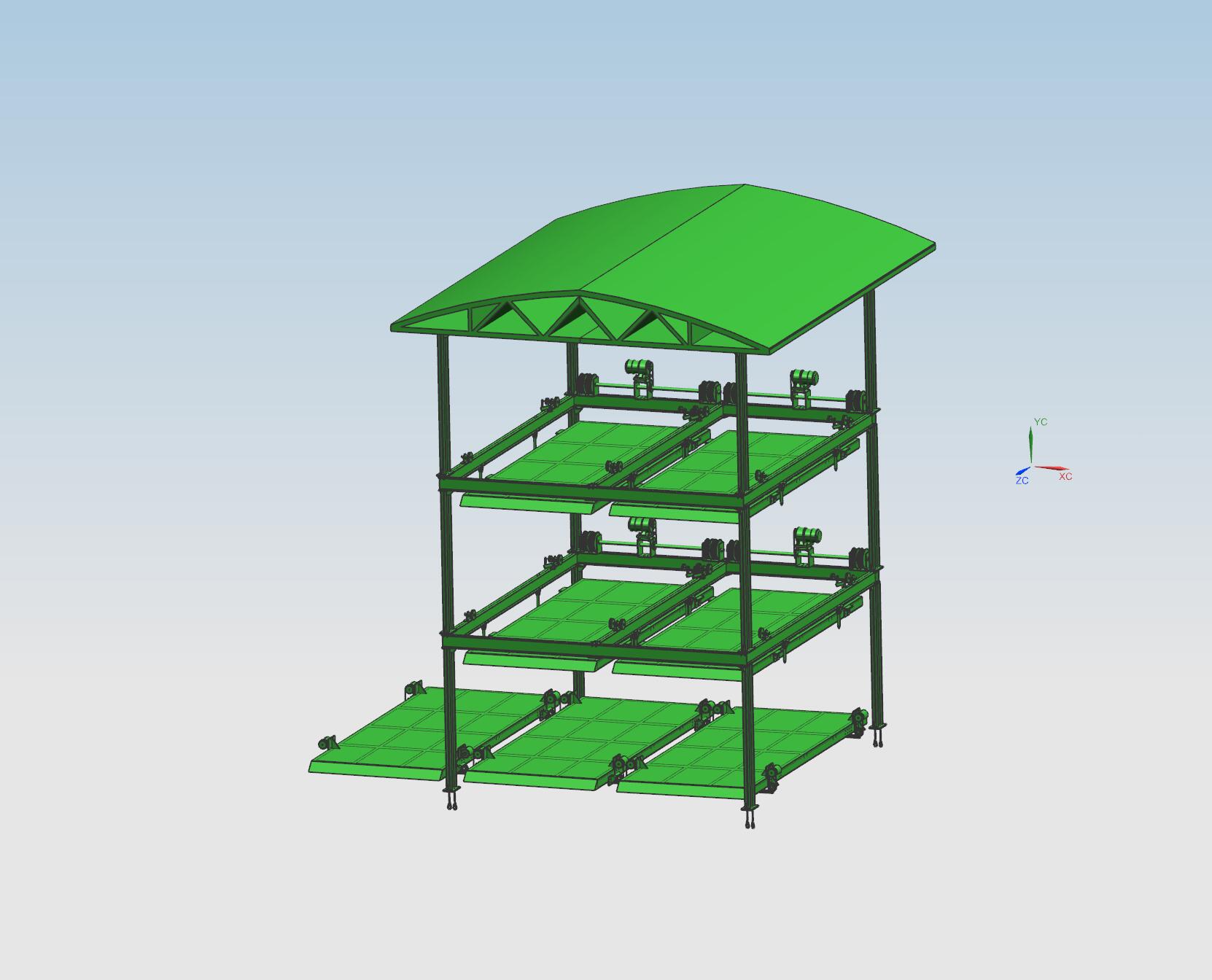 机械式立体停车库设计