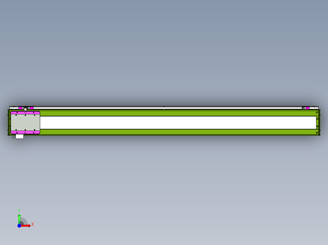 威洛博LC系列3d模型模组LC14S1Y-S1500前视图