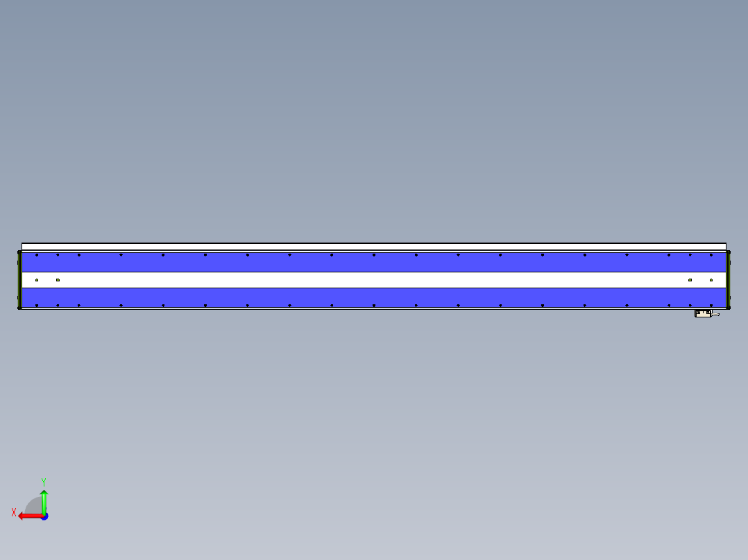 威洛博LC系列3d模型模组LC14S1Y-S1500后视图