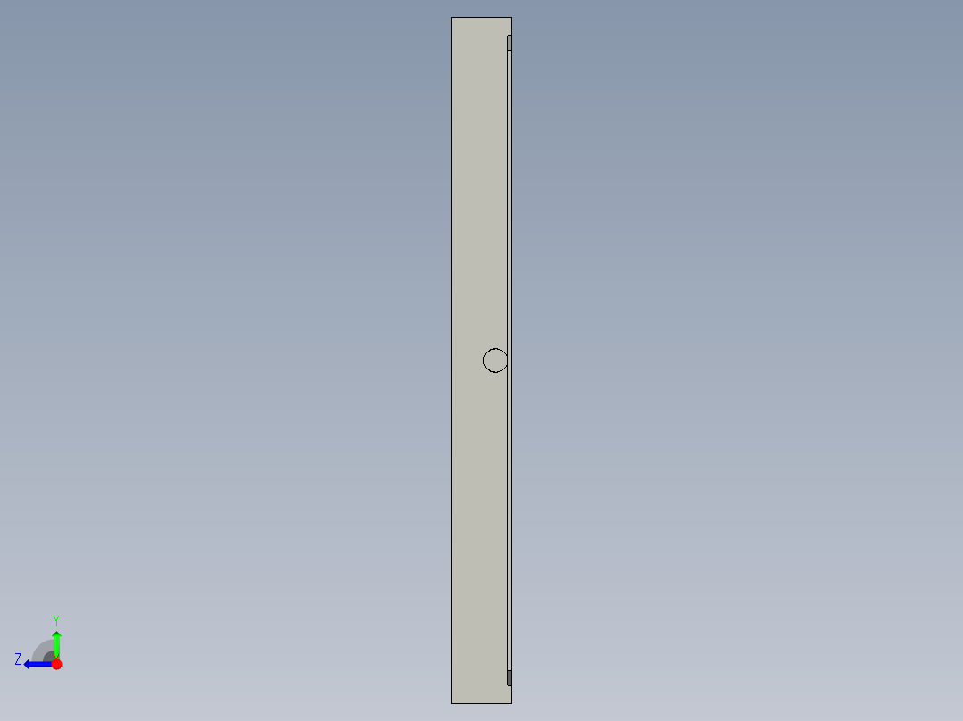 基恩士CA-DSR9_kc图纸模型右视图
