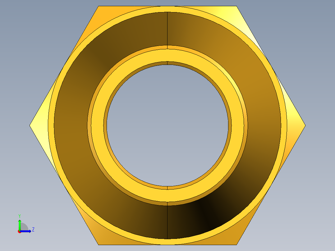 扩口式工业通用硬管接头Short Nut 41FS-6左视图