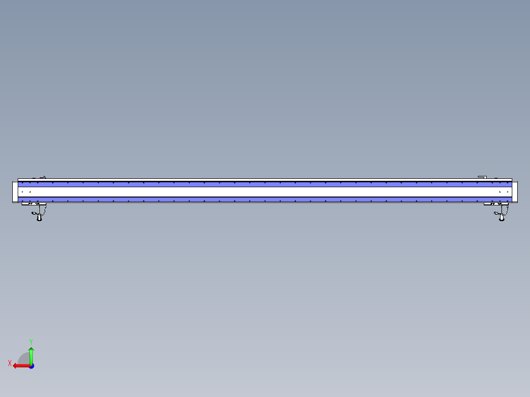 威洛博VL系列直线电机模组-2VL14S2-S2850后视图
