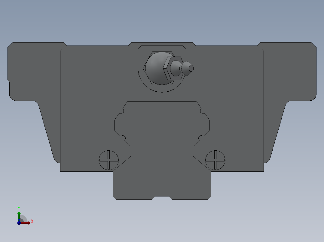 滑块HGW15CC前视图