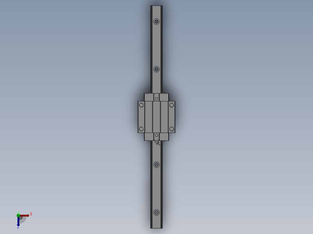 滑块HGW15CC俯视图