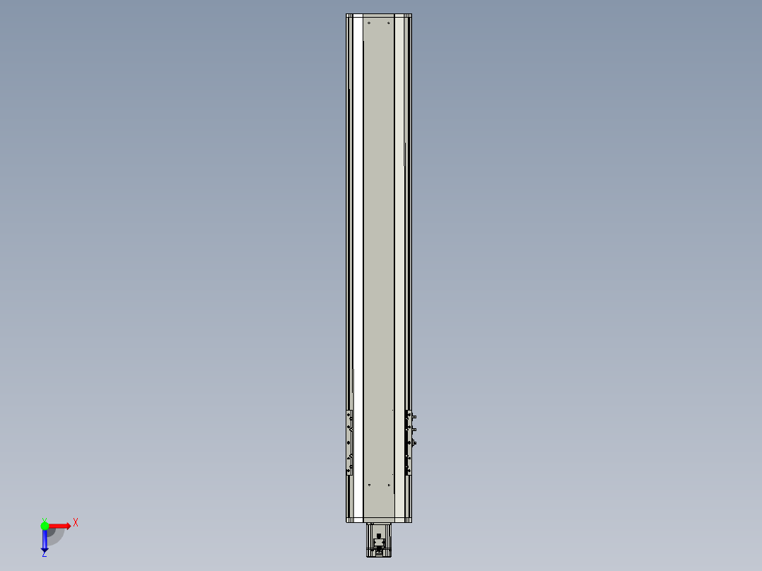 东锦丝杆传动-直线滑台模组DH210-C-L10-S1200-BC-P750W-C3.STEP俯视图