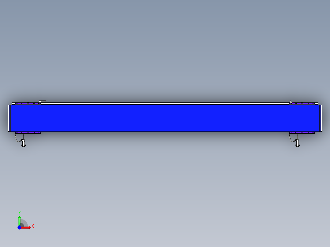 威洛博VL系列直线电机模组-2VL22H3-S2000前视图
