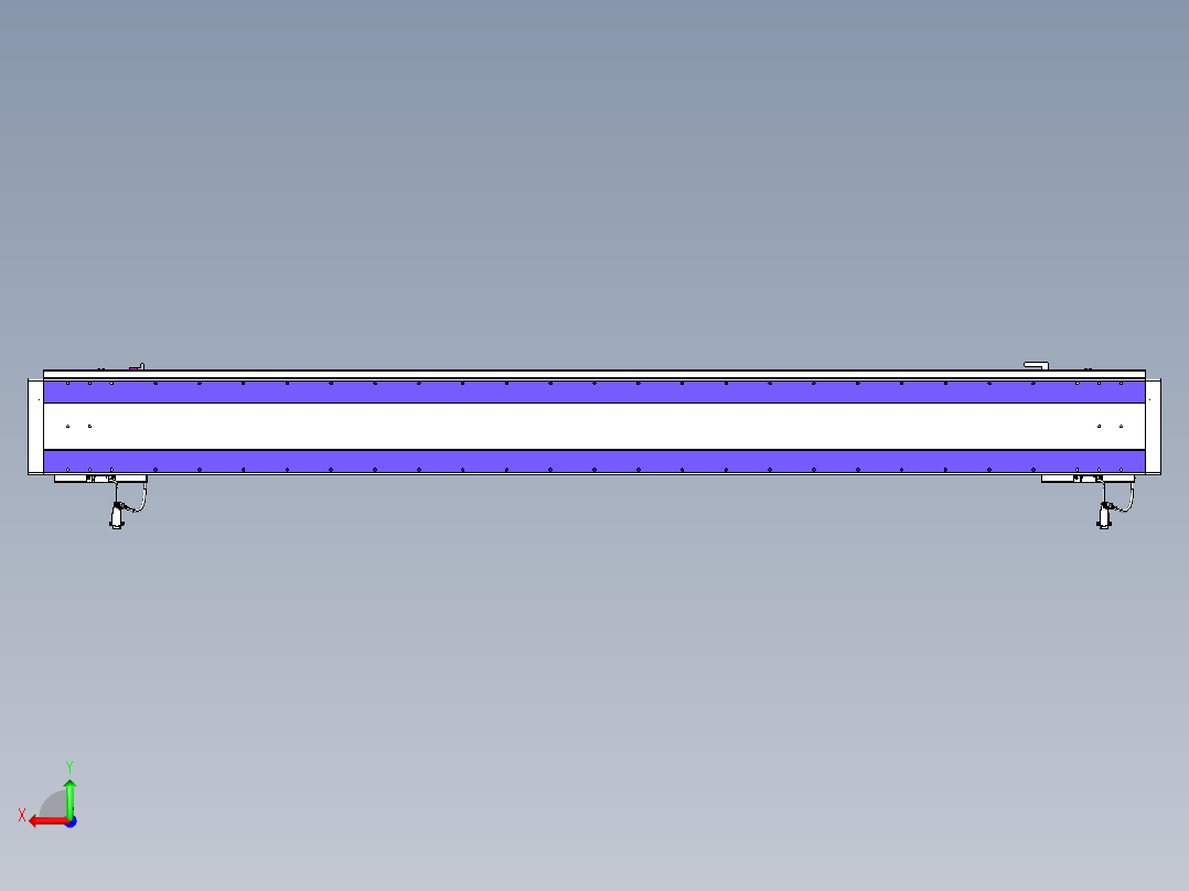 威洛博VL系列直线电机模组-2VL22H3-S2000后视图