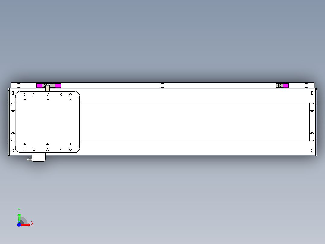 威洛博LC系列3d模型模组LC22H2Y-S750前视图