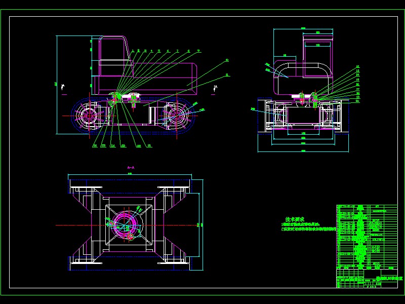 履带式液压挖掘机回转装置设计-