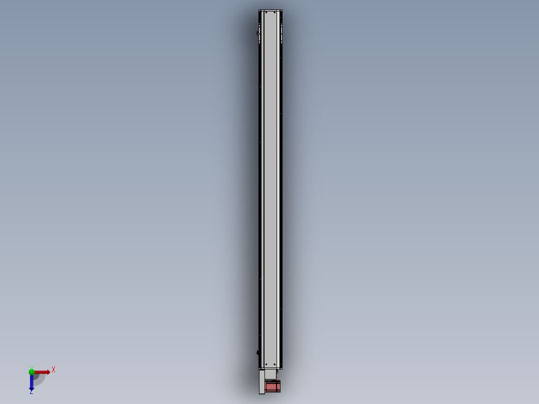 精密模组MT170-L125-2300-L-M75-C4俯视图